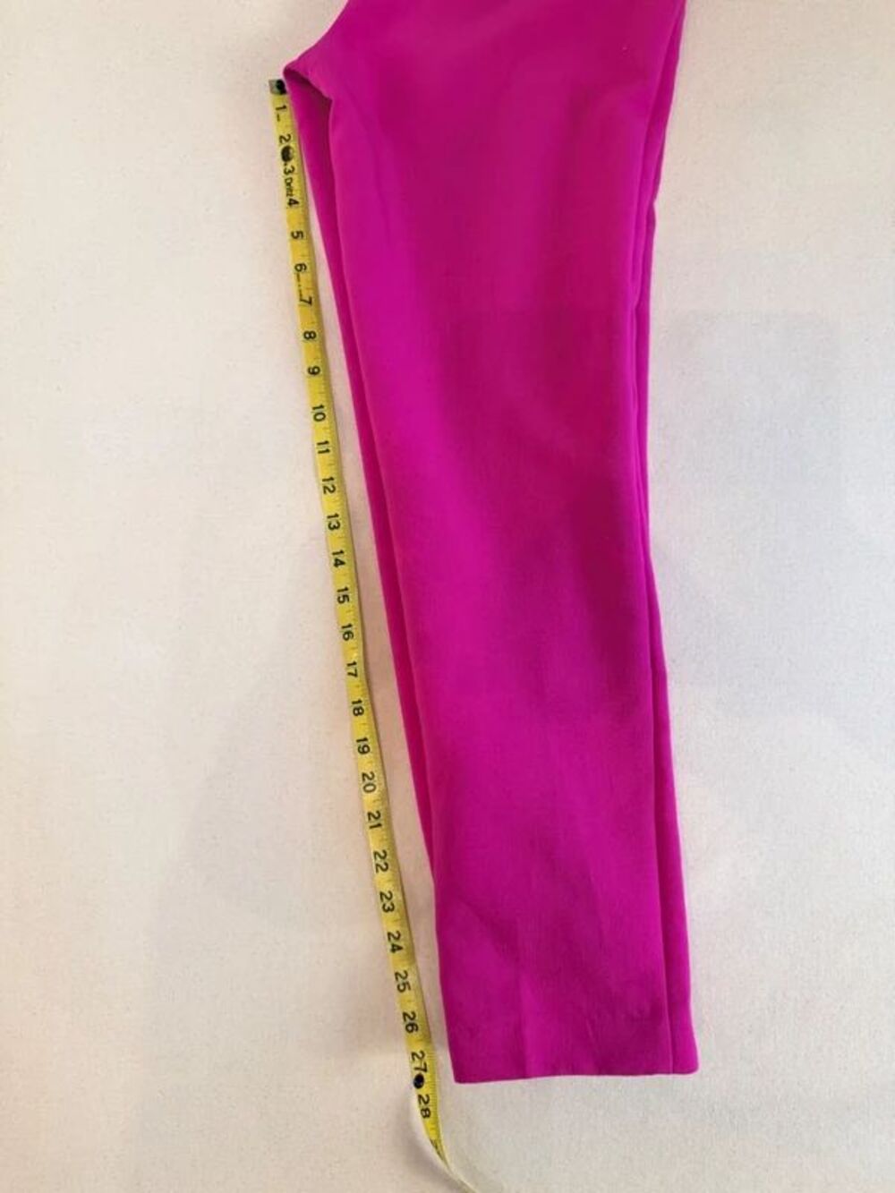 Vince Camuto Hot Pink Fuchsia Blazer Pants Suit Set Size 2 - Picture 9 of 16